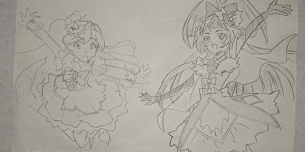 未来神画师 日本6岁动画粉丝展现惊人画功