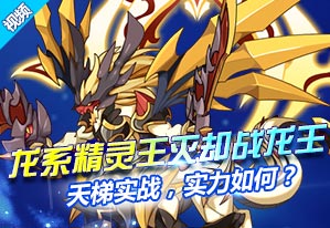 龙系精灵王灭却战龙王实战视频