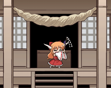 少女祈祷中