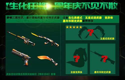 火线精英手机版周年庆活动