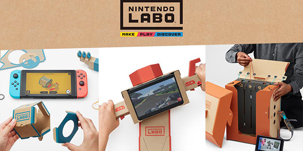 这个纸箱可能有无限玩法 任天堂《Labo》允许玩家自己编程
