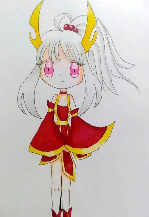 上古天帝篇手绘龙女