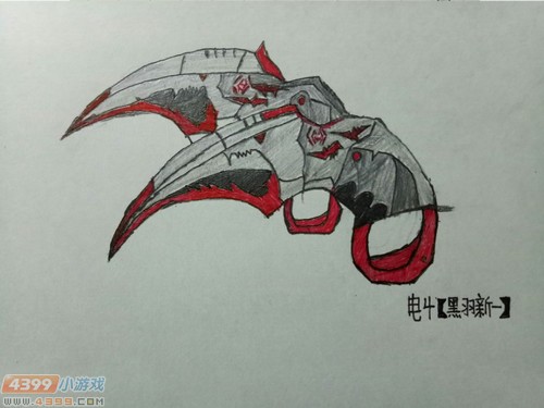 生死狙击玩家手绘-暗月双刺