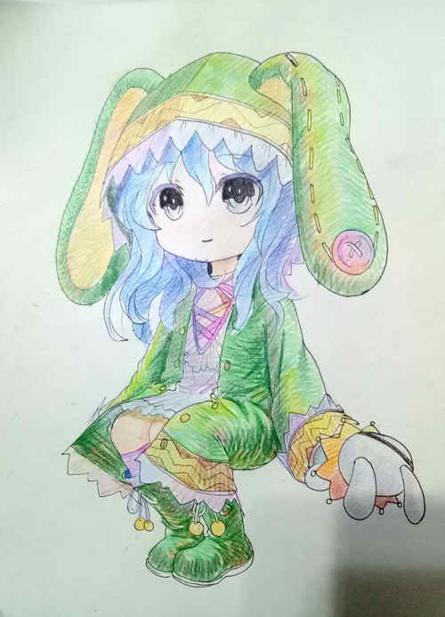约战精灵再临手绘四糸乃