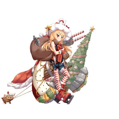 战舰少女r圣诞内华达图鉴