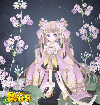 奥比岛中日韩赏花系列单品