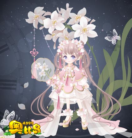 奥比岛中日韩赏花系列单品