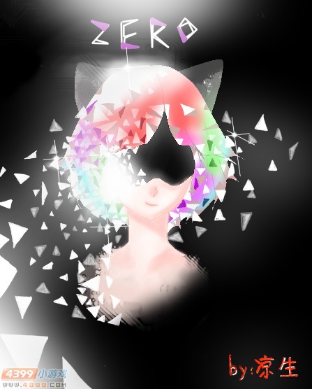 生死狙击玩家手绘-宝石色zero