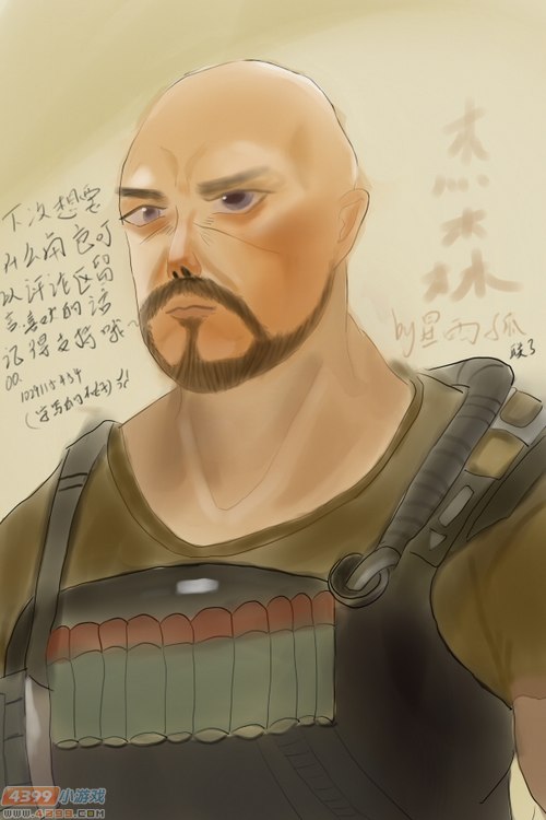 生死狙击玩家手绘-杰森同人
