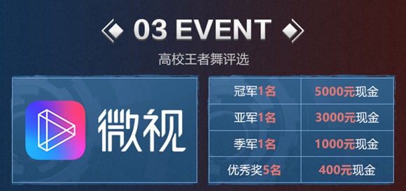 王者荣耀高校联赛校园原创内容征集令已发出!