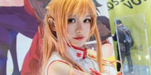 电击文库零境交错亚丝娜cos 结城明日奈参上