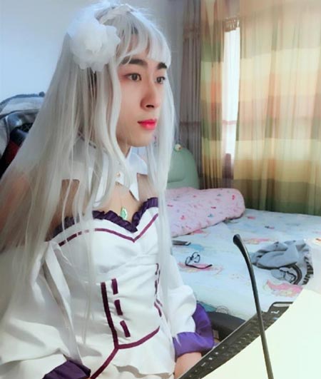 主播孙悟空女装cosplay