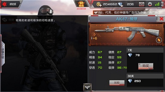CF手游平民级AK47盘点 普通AK47对比