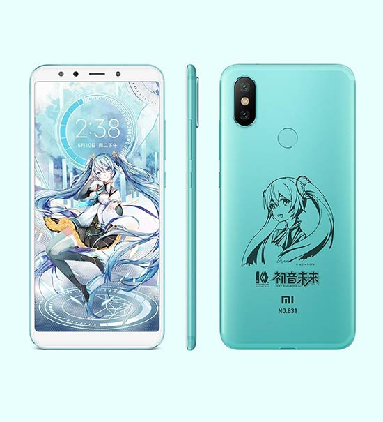 来自未来的礼物?小米6X初音未来版将上市