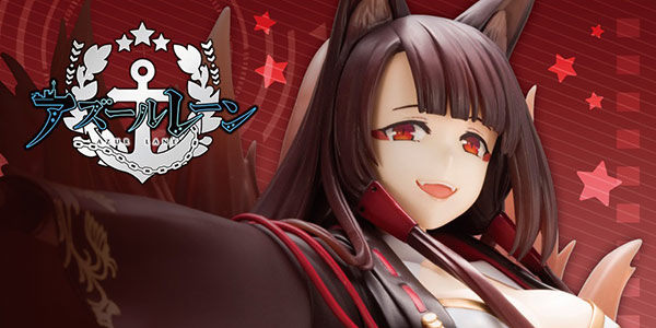 《碧蓝航线》手办新品曝光 红衣兽耳的赤城小姐姐
