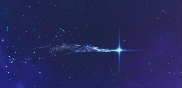 堡垒之夜手游秘密基地火箭升空 轰裂天空引巨变！