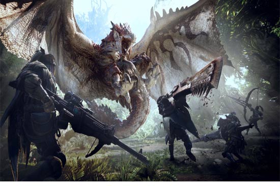 「Tencent WeGame游戏之夜 S2」《怪物猎人 世界™》领衔近30款全球佳作引爆全场
