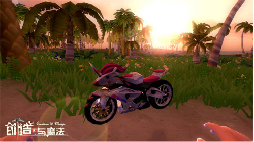 创造与魔法拉风摩托