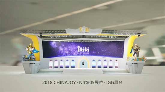 736㎡现实版“豪华王国”，IGG ChinaJoy超大展台曝光！