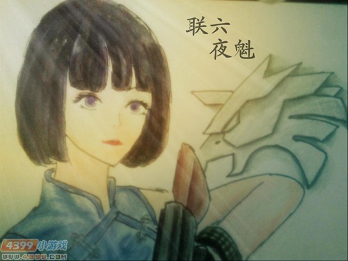 生死狙击玩家手绘-洛瑛
