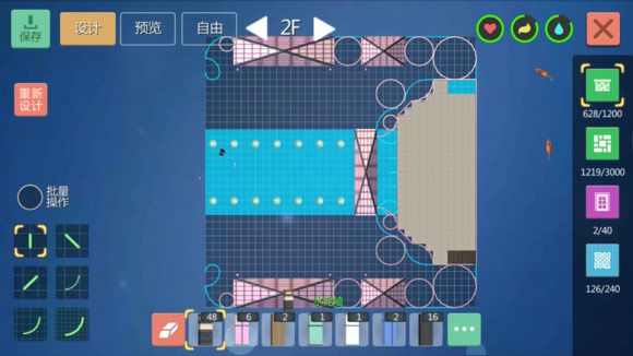 创造与魔法粉红城堡设计图