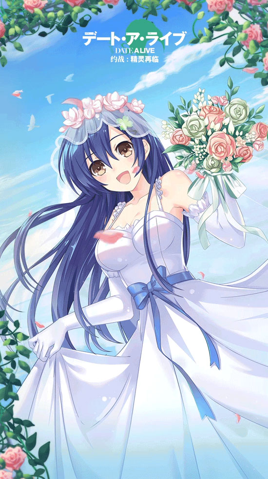 约战精灵再临婚纱士织