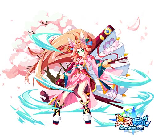 奥奇传说传说灵影喵高清大图 传说灵影喵图片