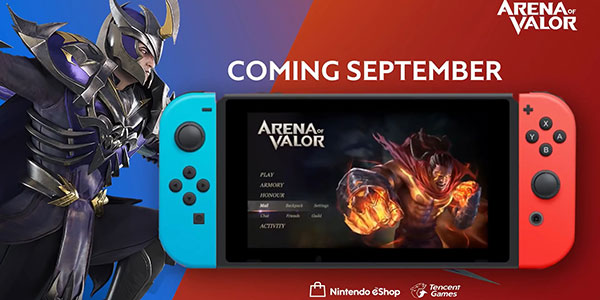 任天堂Switch迎来老面孔 《王者荣耀》中国海外版9月上线！