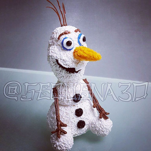 雪人手办