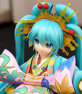 初音未来歌舞伎花魁手办