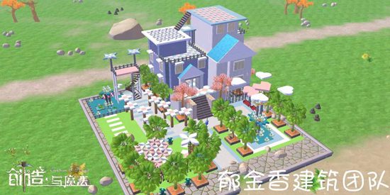 创造与魔法花园房设计图 花园房平面设计图纸 