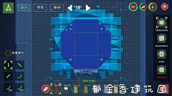 创造与魔法星湛竞技场建筑设计图 星湛竞技场建筑平面设计图纸