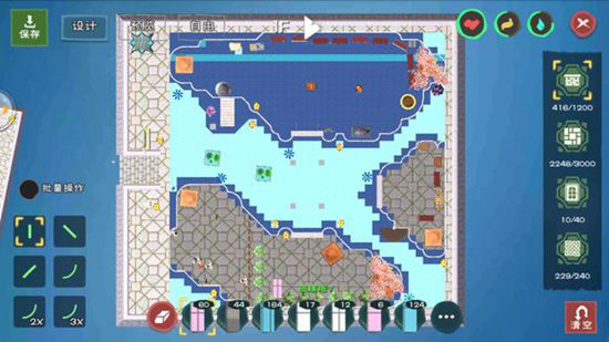创造与魔法海边城堡建筑设计图
