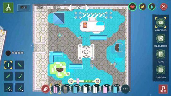 创造与魔法海边城堡建筑设计图