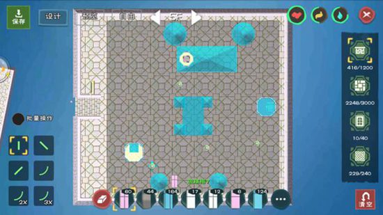 创造与魔法海边城堡建筑设计图