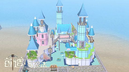 创造与魔法海边城堡建筑设计图