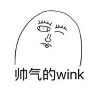 wink
