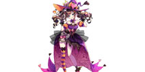 巴拉拉爱酱变身——万圣节小魔女