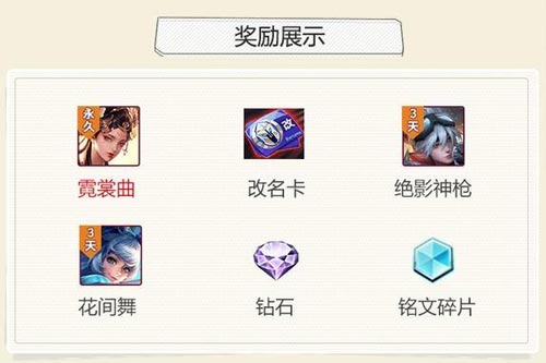 王者荣耀三周年活动