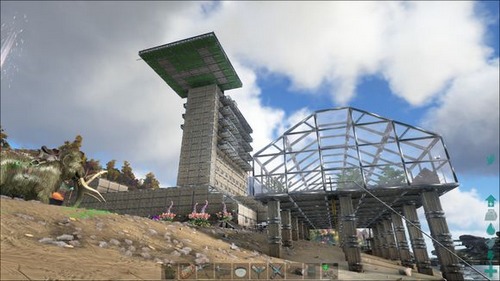 方舟生存进化建筑作品欣赏