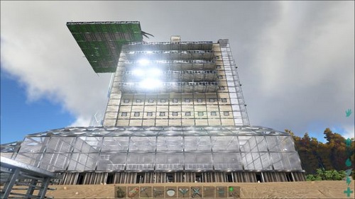 方舟生存进化建筑作品欣赏