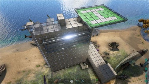 方舟生存进化建筑作品欣赏