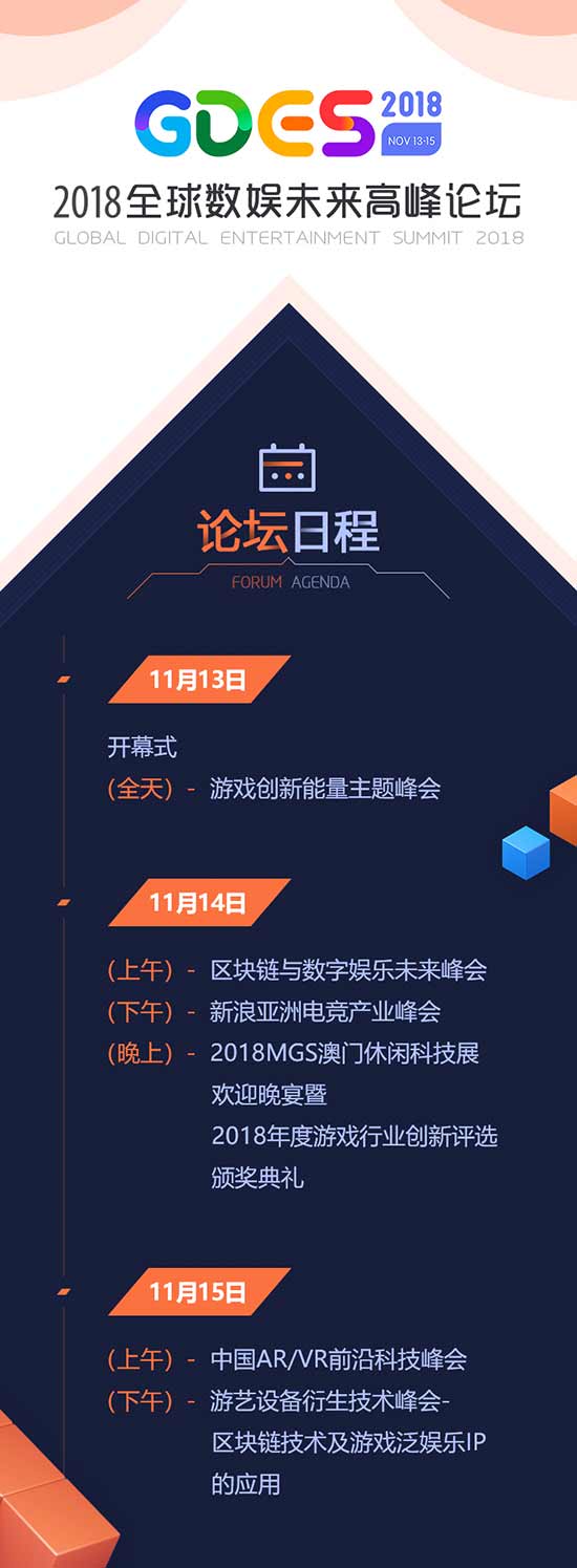 2018全球数娱未来高峰论坛11月13日正式开幕