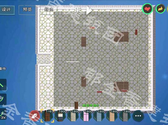 创造与魔法飞翔的创魔人号设计图 创魔人号建筑平面设计图纸