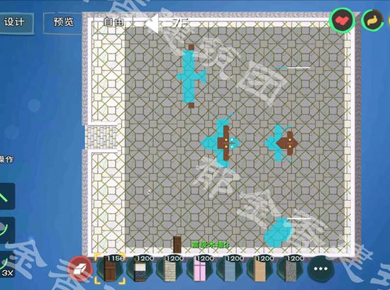 创造与魔法飞翔的创魔人号设计图 创魔人号建筑平面设计图纸