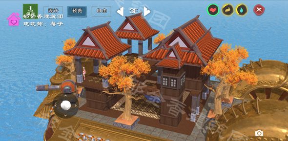 创造与魔法船屋·汉陶园设计图 船屋建筑平面设计图纸 