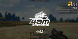 京东杯S2 PUBG总决赛：虎牙签约战队4AM排名第二，Snake TC再拿冠军