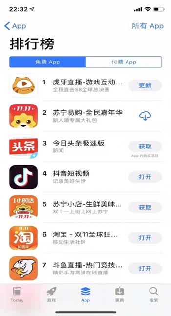 排行