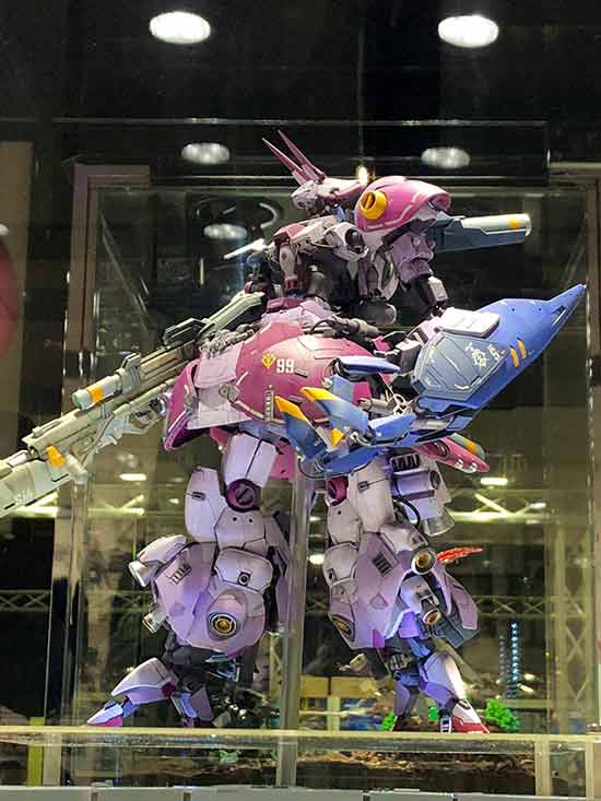 高冷酷炫!2018日本高达模型大赛作品欣赏