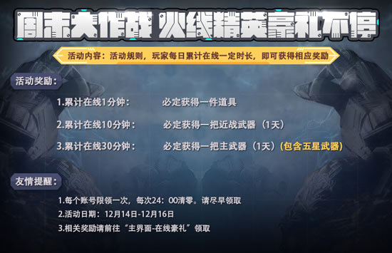 火线精英更新公告
